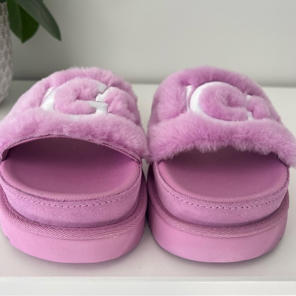 UGG Fur Slide Sandals - Picture 7 of 10